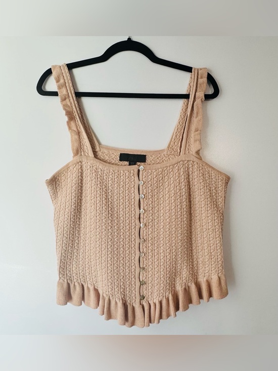 Zara Tops - Zara Blush Pink Ruffle Top | Worn Once | Size Large